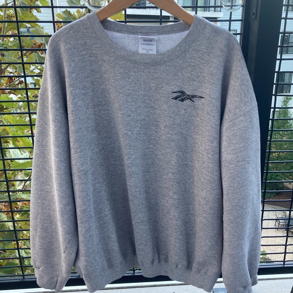 Vintage Reebok Embroidered Logo Crewneck Sweatshirt